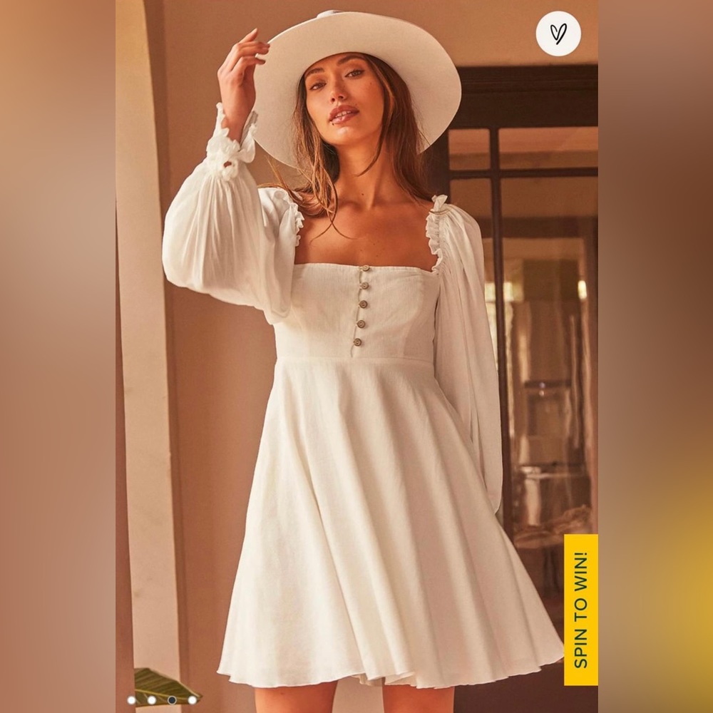 Lulus White dress